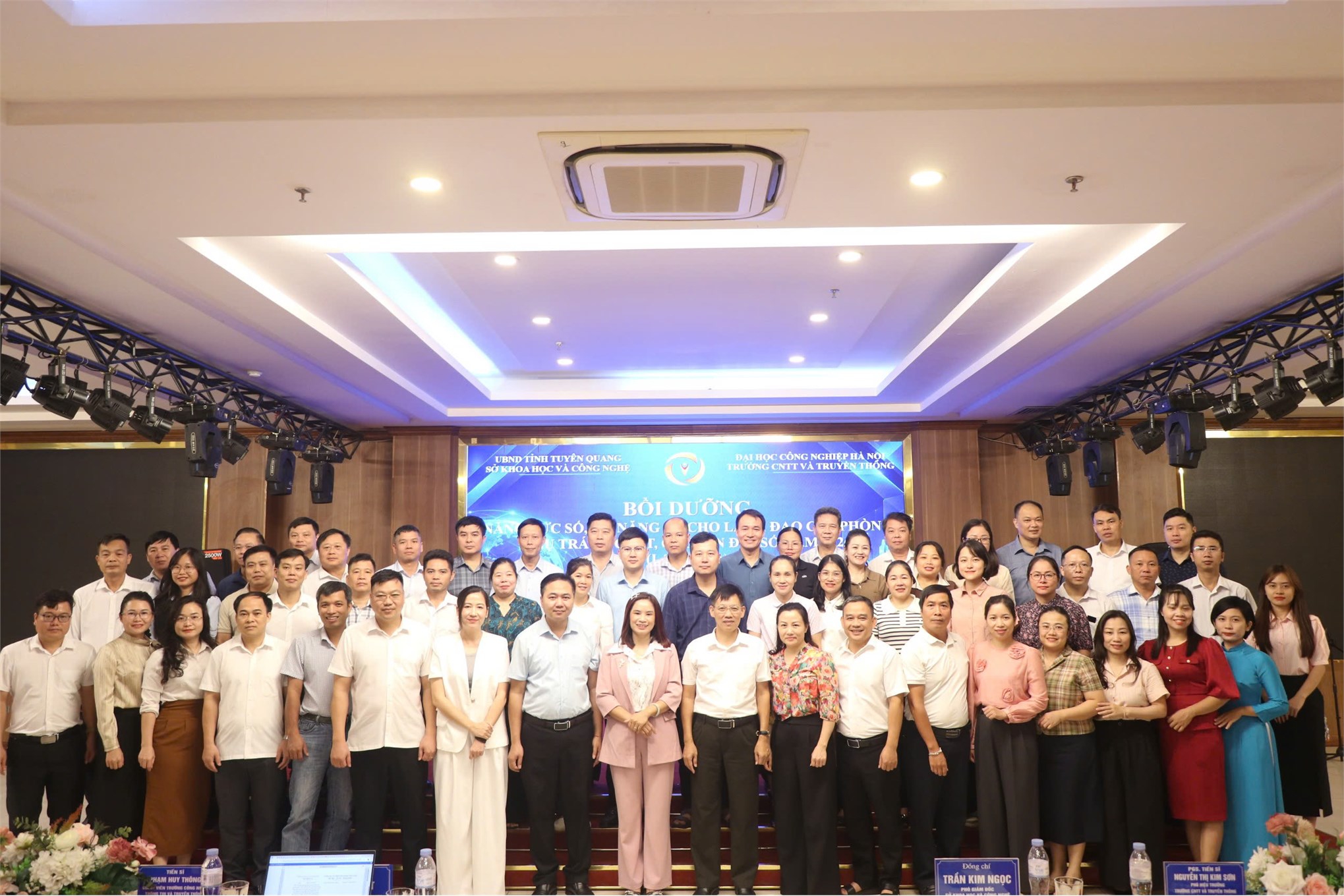 HaUI đồng hành cùng Tuyên Quang phát triển năng lực số và ứng dụng AI