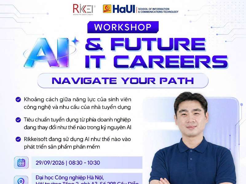 AI & Future IT Careers: Navigate Your Path – Sẵn sàng cho hành trang nghề nghiệp IT tương lai!