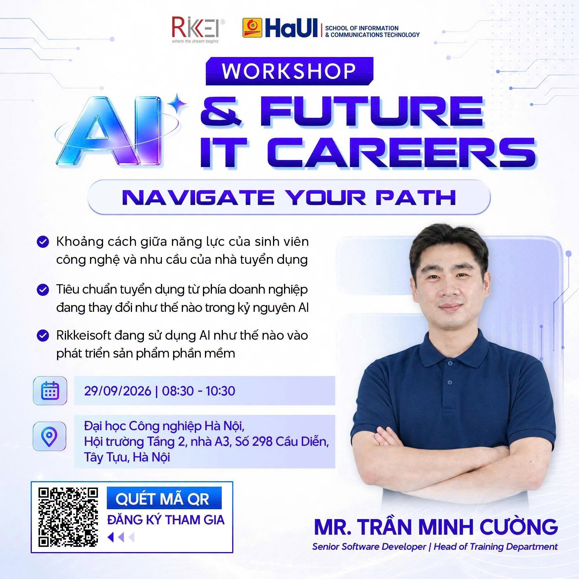 AI & Future IT Careers: Navigate Your Path – Sẵn sàng cho hành trang nghề nghiệp IT tương lai!