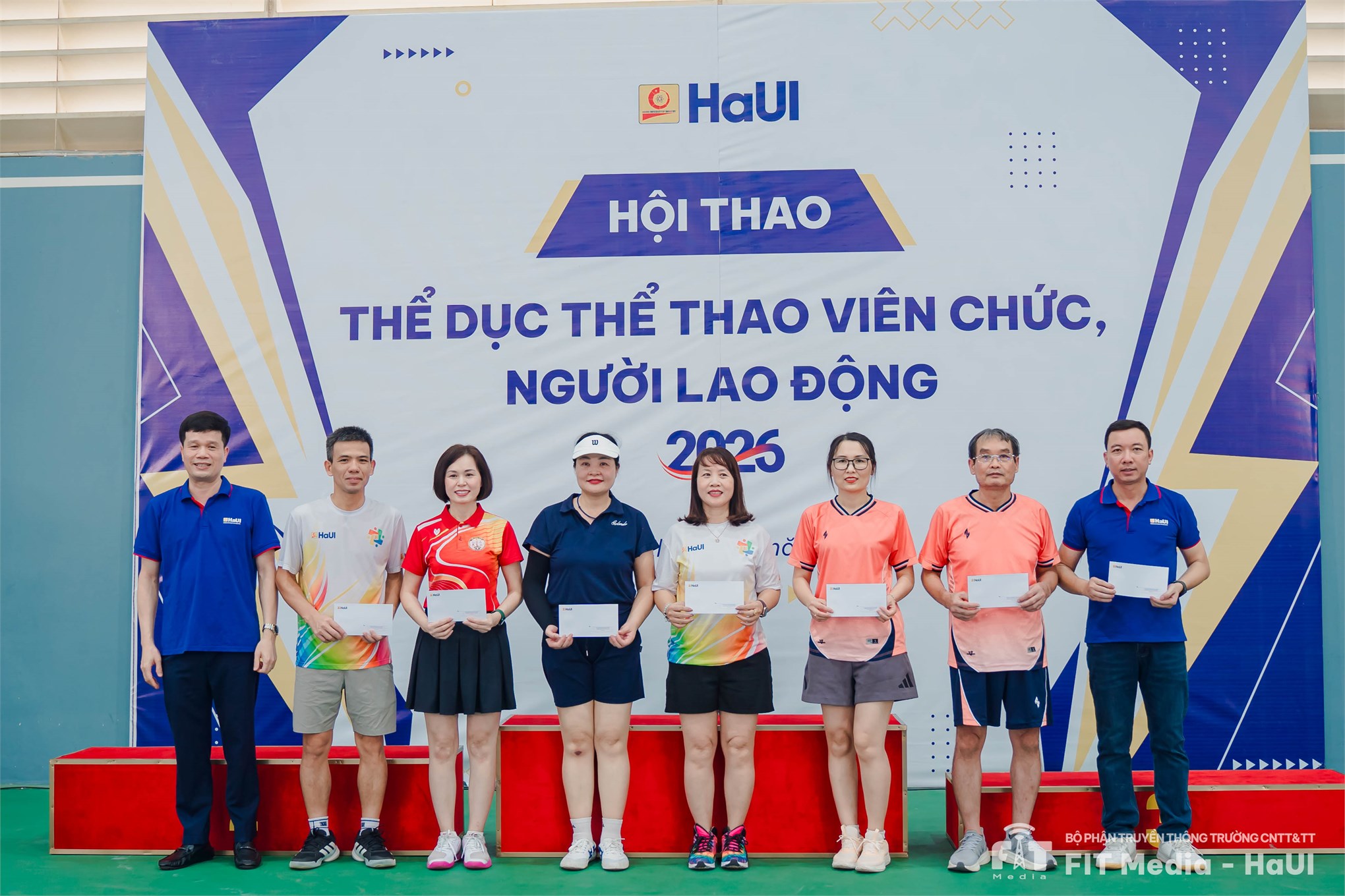 SICT giành Giải Nhì toàn đoàn tại Hội thao HaUI 2026