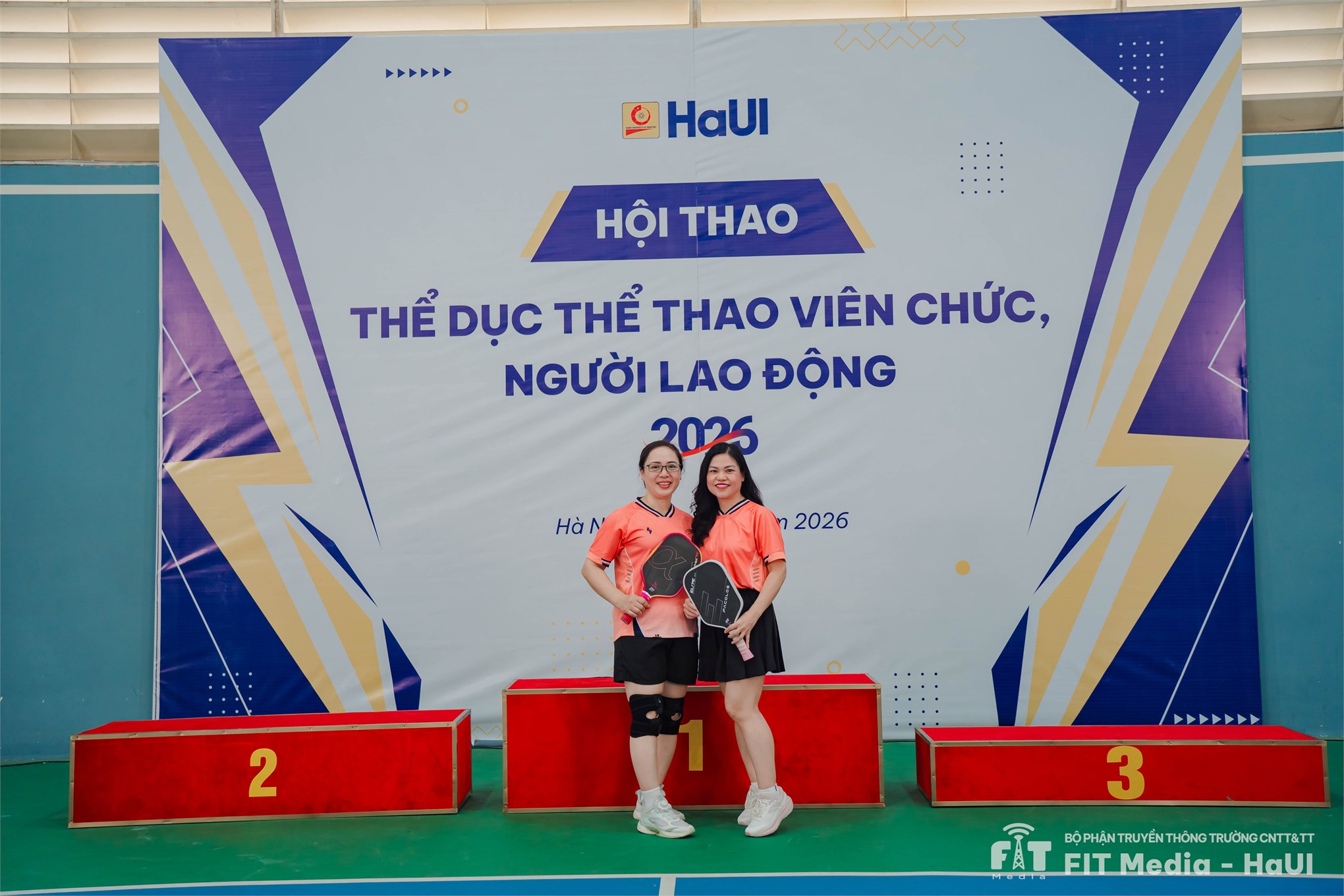 SICT giành Giải Nhì toàn đoàn tại Hội thao HaUI 2026