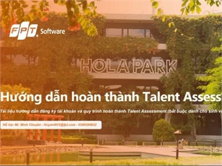Thông báo tham gia FPT Talent Assessment – Đánh giá năng lực và cơ hội nhận giải thưởng lên đến 100 triệu đồng
