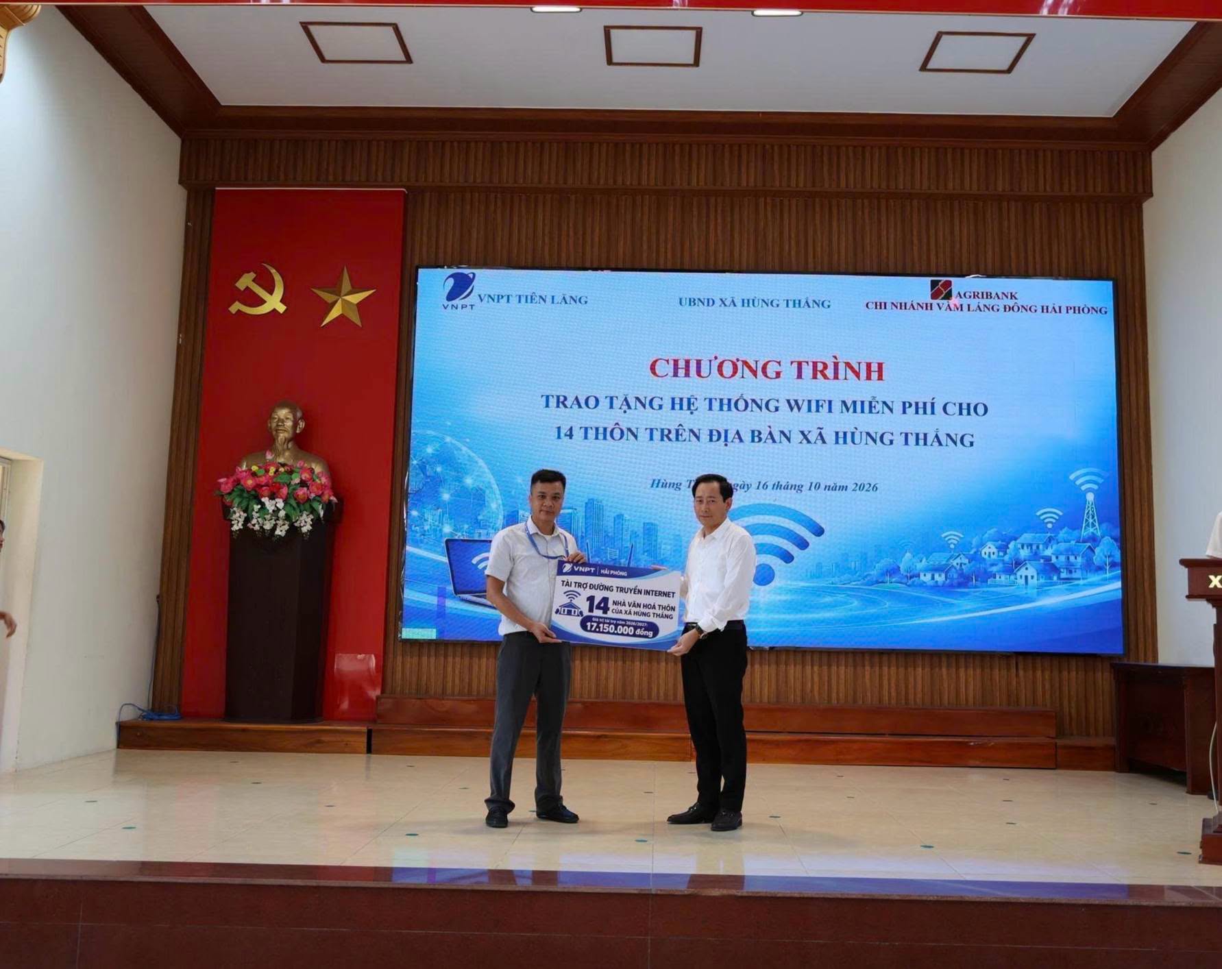 Đại học Công nghiệp Hà Nội đồng hành cùng xã Hùng Thắng nâng cao kỹ năng số, thúc đẩy chuyển đổi số cộng đồng