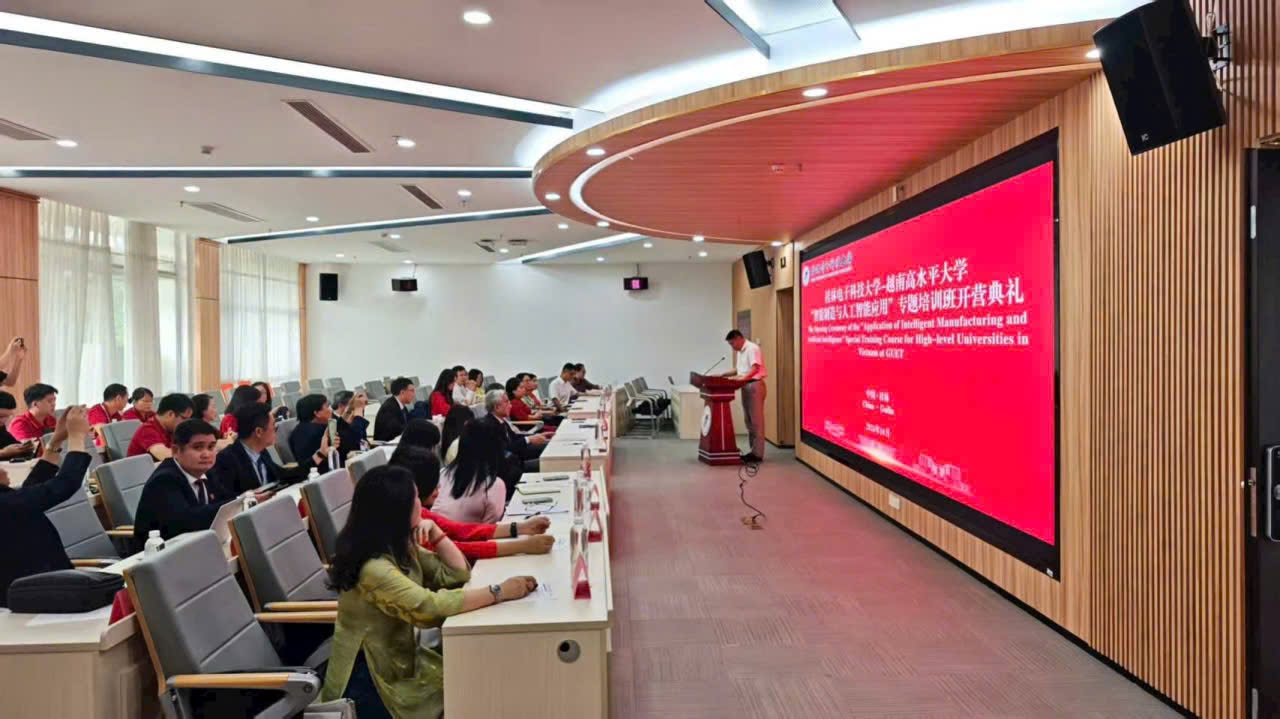Hành trình học tập, trao đổi và hợp tác tại GUET, Trung Quốc